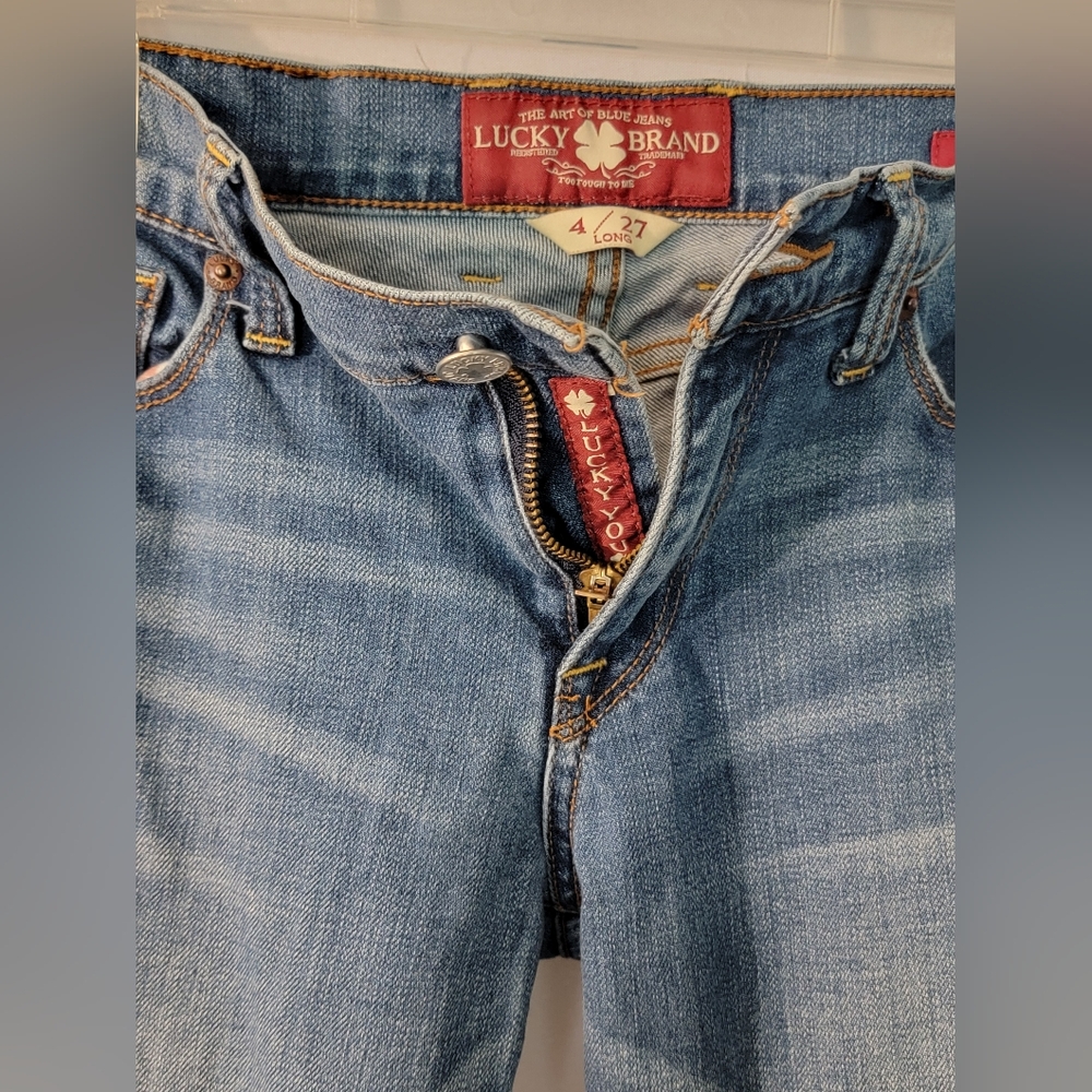 Lucky Brand Sofia Boot Jeans Size 4/27 Long - Picture 6 of 9